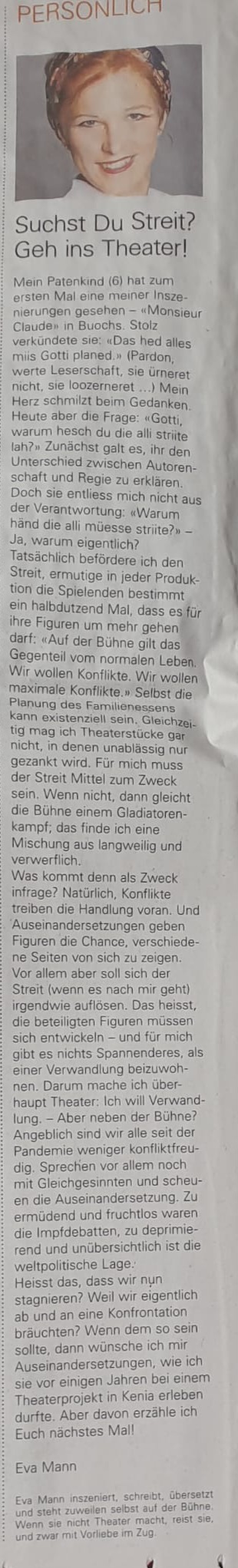 Theatrale Spurensuche